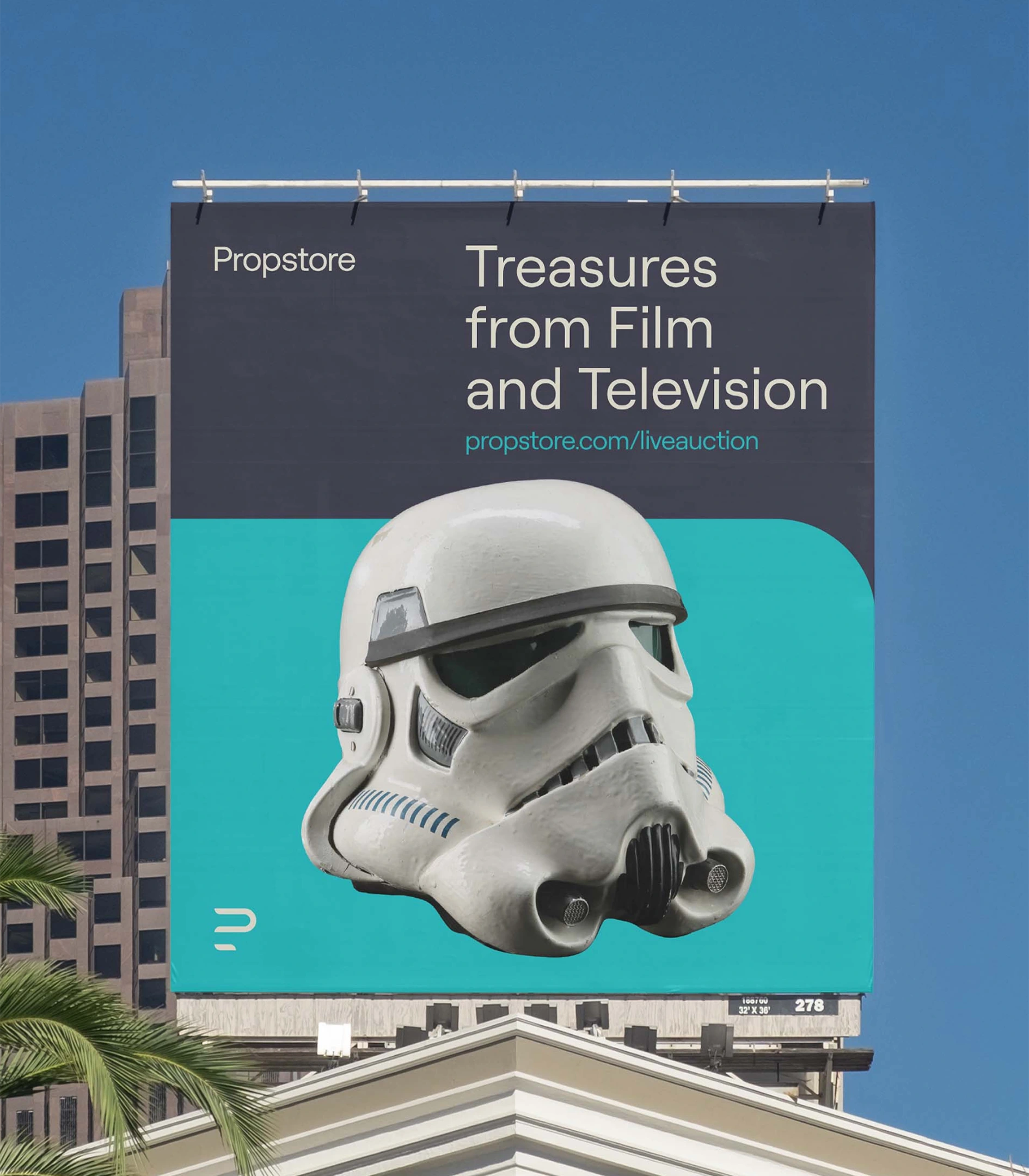 Propstore Blue Billboard
